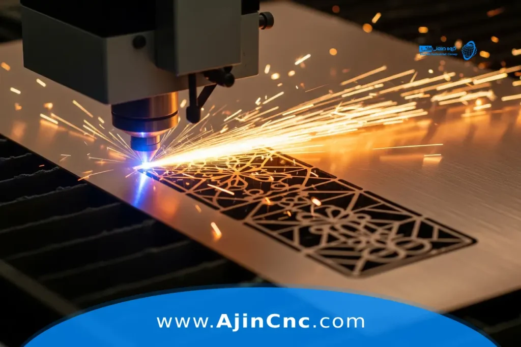 برش لیزر مس