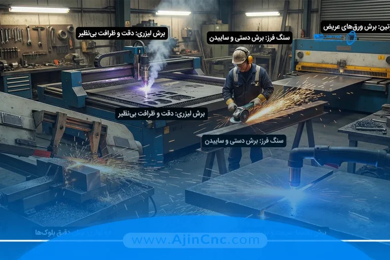 انواع ابزارهای برش کاری فلزات و چگونگی کار آن ها