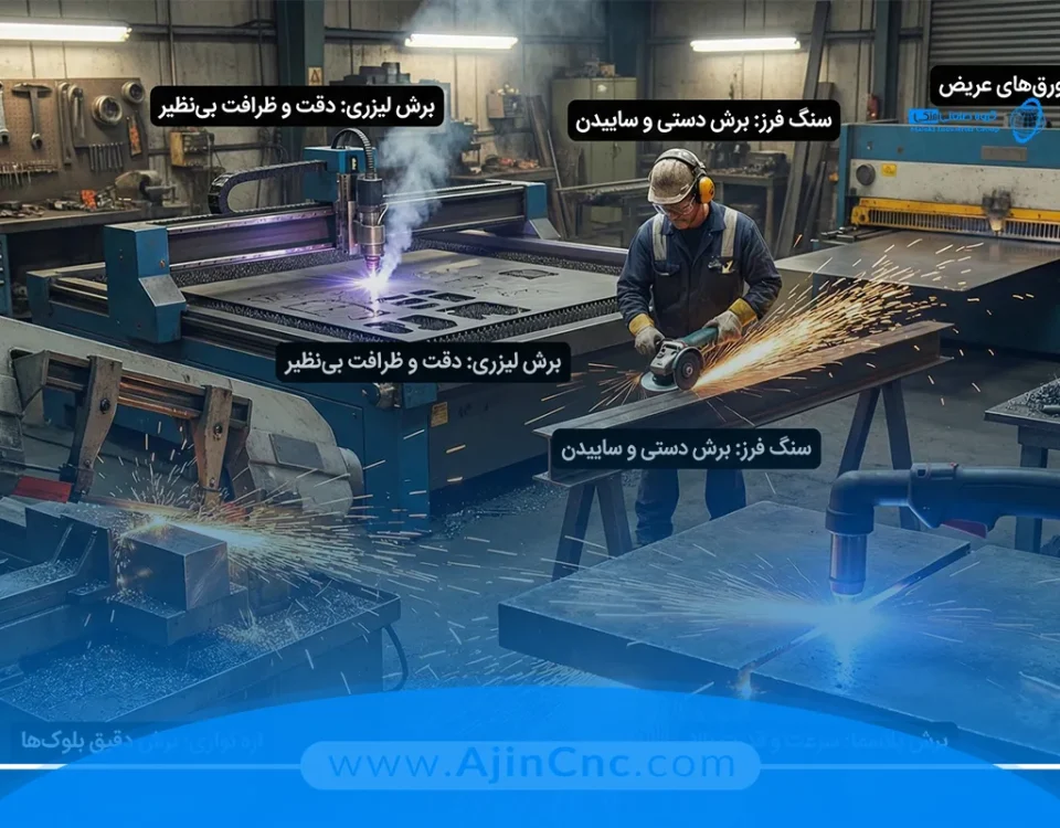 انواع ابزارهای برش کاری فلزات و چگونگی کار آن ها