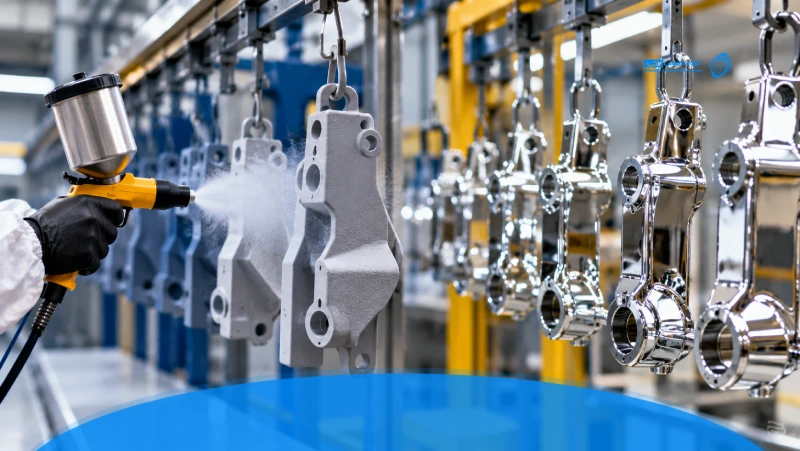 خدمات رنگ الکترواستاتیک و آبکاری